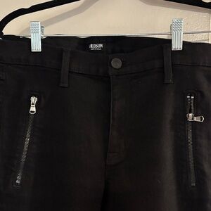Hudson Jeans Black Straight Leg Women Jeans